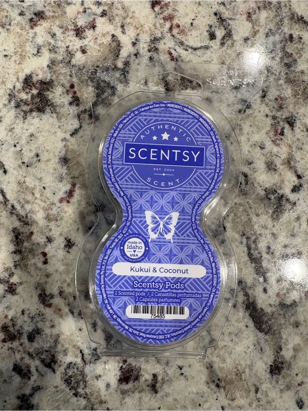 Scentsy Kukui & Coconut Wax Pods - Purple Scentsy Pack